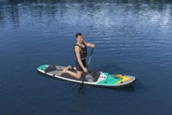 Hydro-Force 10ft Inflatable Paddle Board/ Kayak Set - Aqua Wander -Bestway Sale inflatable paddleboard aqua wander