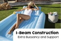 Inflatable Sun-Kissed Tanning Pool Lounge -Bestway Sale inflatable tanning pool lounge float