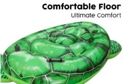 Inflatable Tidal Turtle Pool Float -Bestway Sale inflatable turtle pool floatie