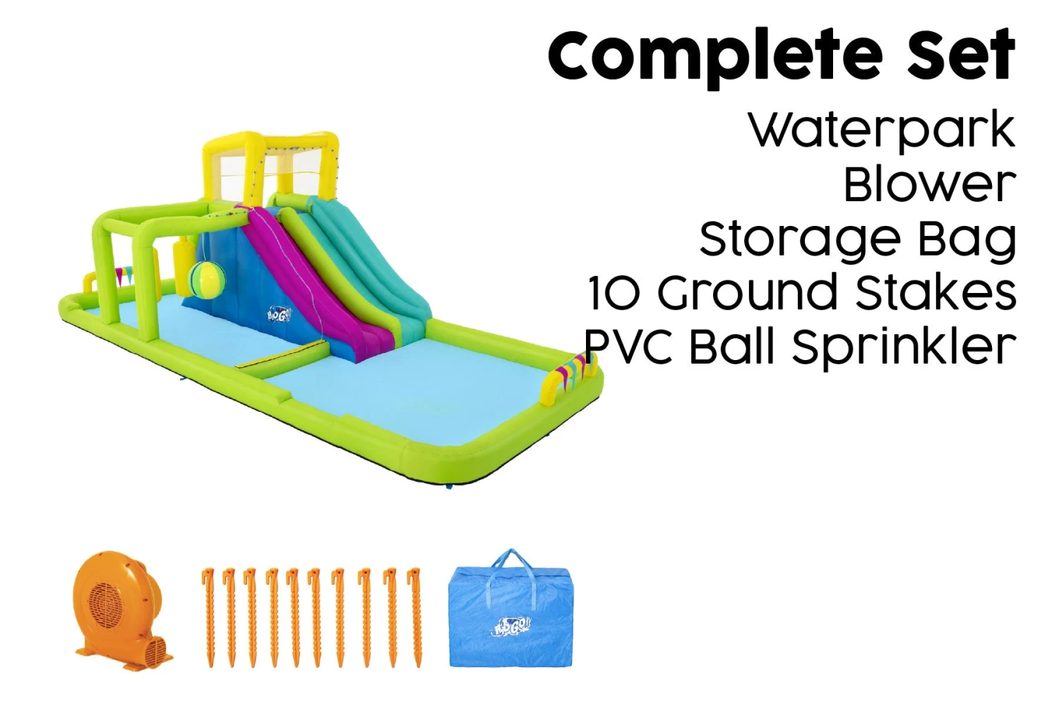 Bestway H2OGO! Splash Course Mega Inflatable Water Park 11 Bestway H2OGO! Splash Course Mega Inflatable Water Park - Image 9
