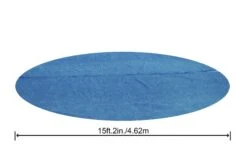 Bestway 16/18ft Solar Pool Cover For Steel Pro Max Above Ground Pool -Bestway Sale large pool cover