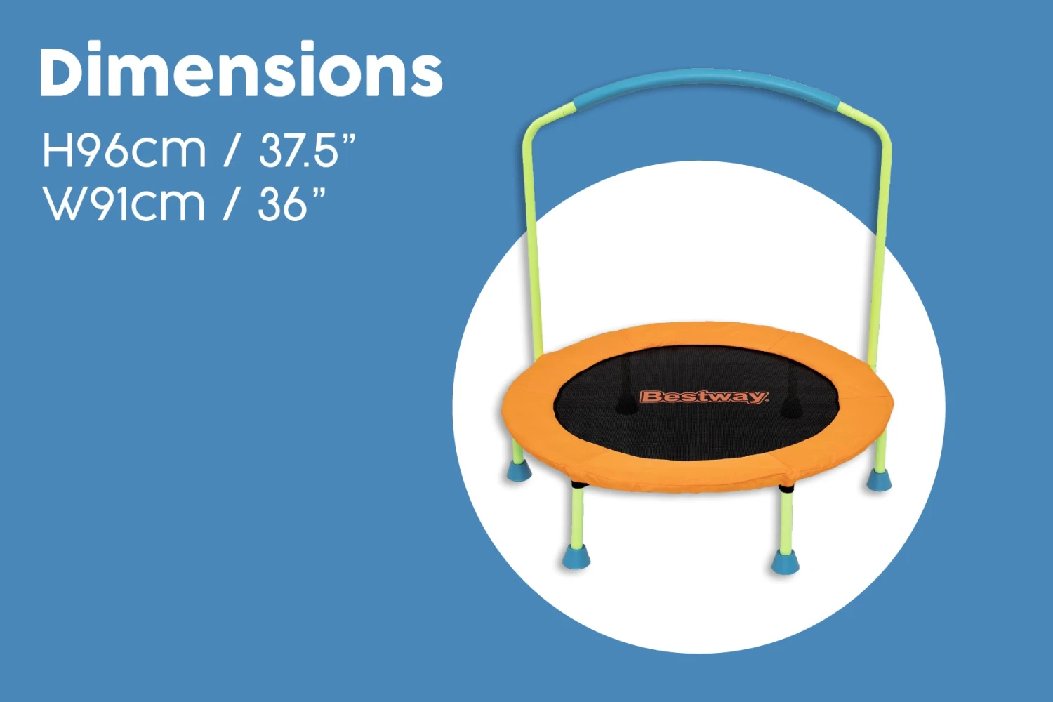 WonderJump™ Trampoline For Toddlers And Kids 12 WonderJump™ Trampoline For Toddlers And Kids - Image 10