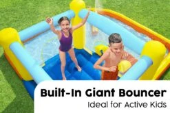 Bestway H2OGO! Kids Inflatable Beach Bounce Water Park Bouncy Castle 16 Bestway H2OGO! Kids Inflatable Beach Bounce Water Park Bouncy Castle -Bestway Sale outdoor giant bouncer beach bounce