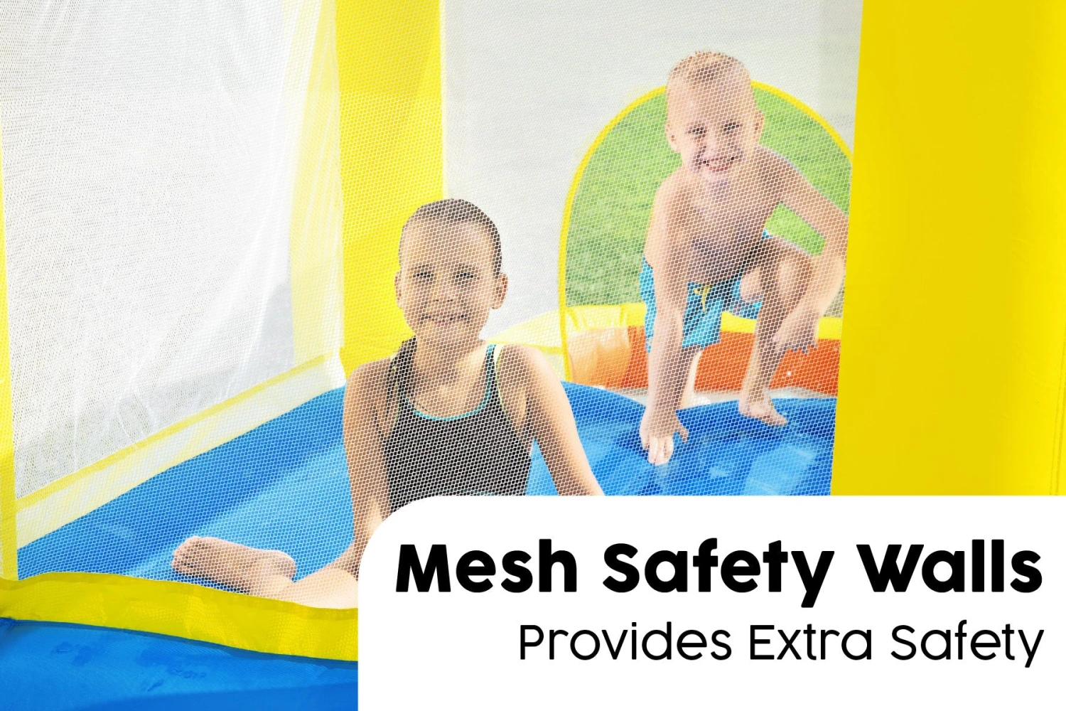 Bestway H2OGO! Kids Inflatable Beach Bounce Water Park Bouncy Castle 9 Bestway H2OGO! Kids Inflatable Beach Bounce Water Park Bouncy Castle - Image 7