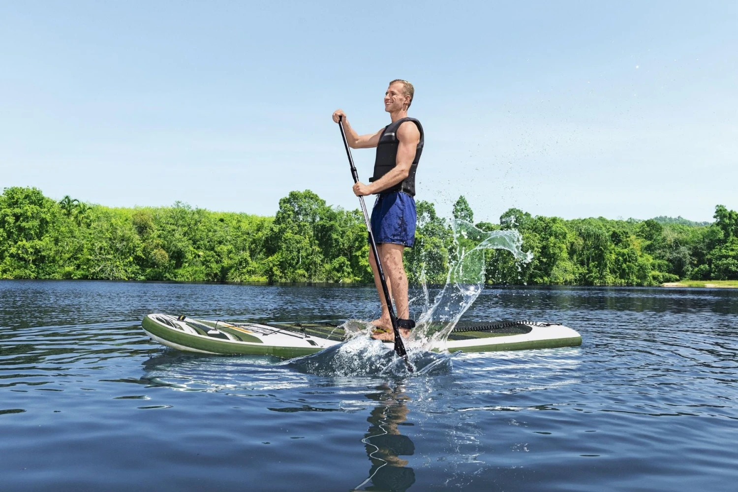 Hydro-Force 10ft2" Inflatable Paddle Board SUP Set - Kahawai 6 Hydro-Force 10ft2" Inflatable Paddle Board SUP Set - Kahawai - Image 4