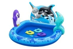 Bestway Polar Pals Kids Inflatable Paddling Pool With Play Center -Bestway Sale paddling pool