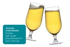 Lay-z Spa Hot Tub Beer/Cocktail Glasses -Bestway Sale plastic bar beer glasses