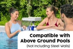 Bestway Flowclear Soothing LED Waterfall, Above Ground Pool Accessory -Bestway Sale pool fountain for above ground pools