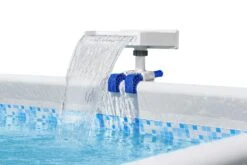 Bestway Flowclear Soothing LED Waterfall, Above Ground Pool Accessory -Bestway Sale pool waterfall