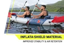 Hydro-force 2 Person Inflatable Kayak Set - Rapid X2 -Bestway Sale rapid red 2 person inflatable kayak