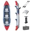 Hydro-Force 3 Person Inflatable Kayak Set - Rapid X3 -Bestway Sale red inflatable kayak