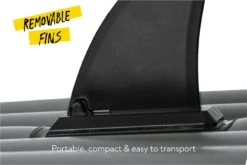 Hydro-force 2 Person Inflatable Kayak Set - Rapid -Bestway Sale removable fins kayak