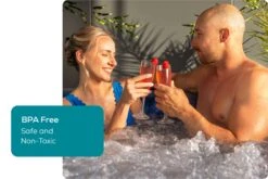 Lay-z Spa Hot Tub Champagne Flutes -Bestway Sale reusable plastic champagne fluets