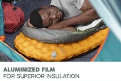 RidgeLite Ultra-Light Insulated Cold Weather Sleeping Pad - Regular -Bestway Sale self inflating pad