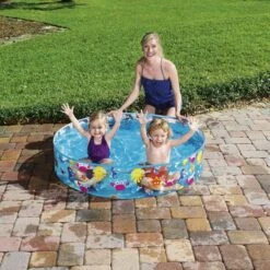 Bestway 48" Fill 'N Fun Pool -Bestway Sale small inflatable paddling pool for kids