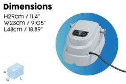 Bestway Pool Heater For Above Ground Pools Up To 15ft -Bestway Sale smallpoolheater