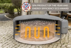 Lay-z Spa Round Thermal Hot Tub Cover - Small 180cm X 66cm -Bestway Sale spa product of the year 5