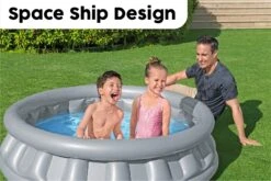 Bestway Spaceship Kids Inflatable Paddling Pool 14 Bestway Spaceship Kids Inflatable Paddling Pool -Bestway Sale spaceshippaddlingkiddiepool