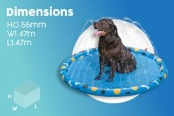 Fetchin' Fun Dog Sprinkler Splash Pad -Bestway Sale splash pad for dogs