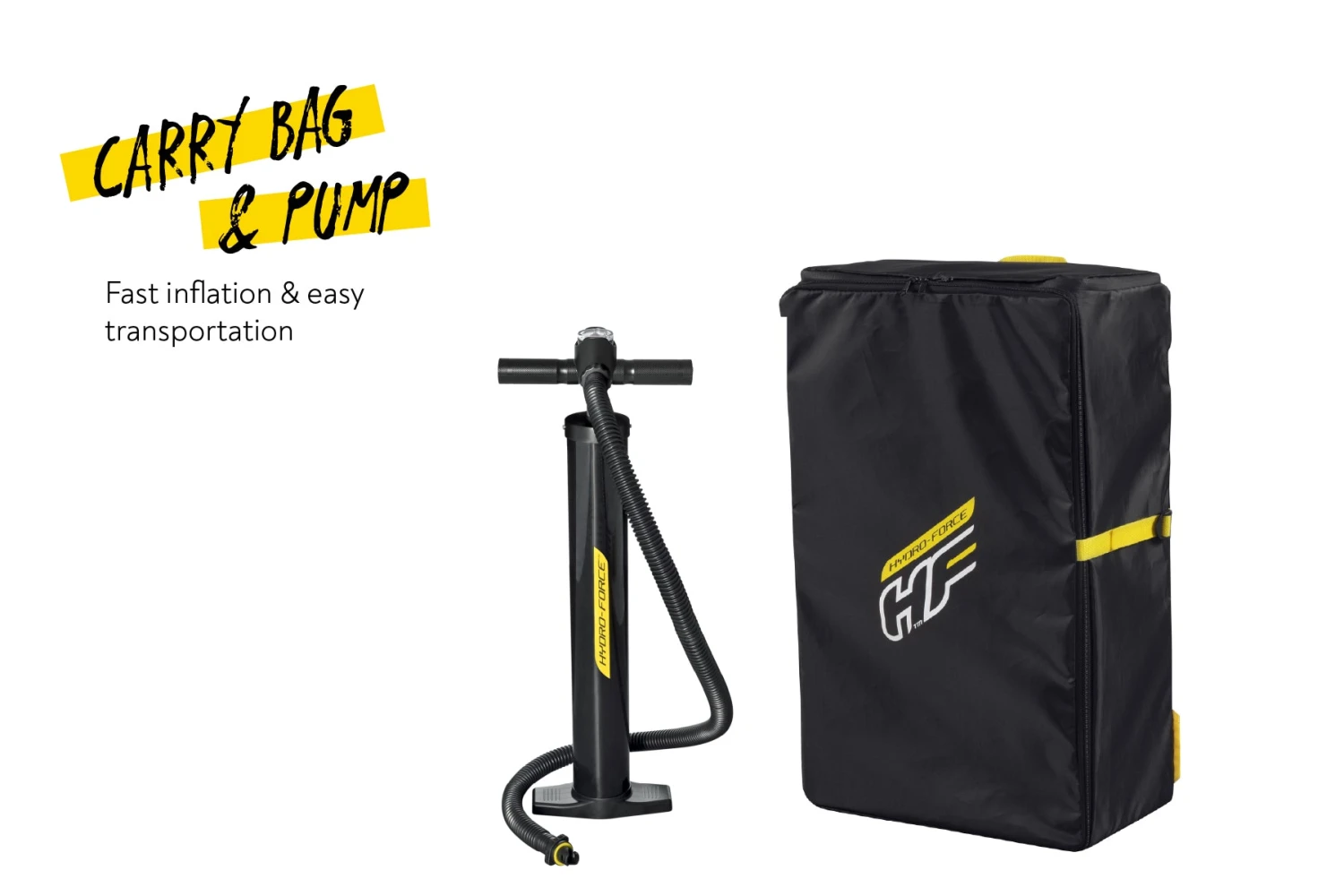 Hydro-Force 10ft 6" Inflatable Paddle Board SUP Set - Aqua Glider 10 Hydro-Force 10ft 6" Inflatable Paddle Board SUP Set - Aqua Glider - Image 8