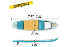 Hydro-Force 11ft Inflatable Paddle Board SUP Set - Panorama -Bestway Sale sup paddle board panorama