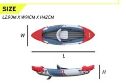 Hydro-Force 1 Person Inflatable Kayak – Rapid -Bestway Sale surf kayak