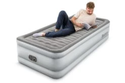 Bestway TriTech Single Size Airbed With Built In Pump